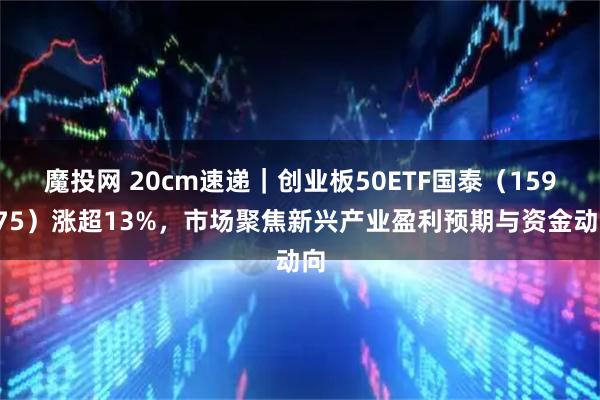 魔投网 20cm速递｜创业板50ETF国泰（159375）涨超13%，市场聚焦新兴产业盈利预期与资金动向